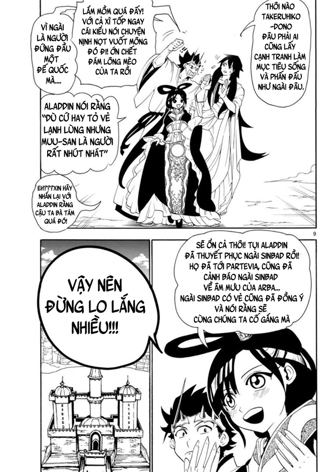 magi - the labyrinth of magic chapter 319 9