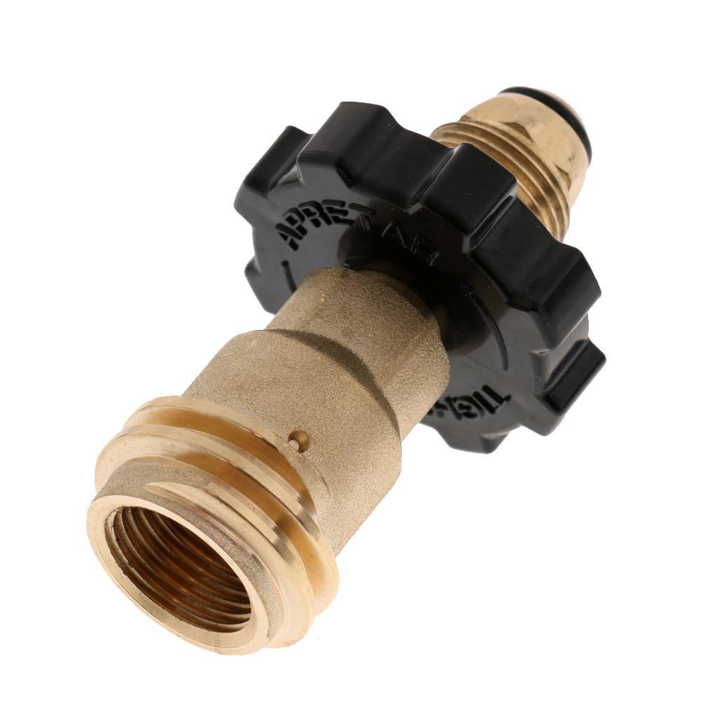 Tank Cylinder Adapter POL to  Wrench to Hand Tighten - Universal