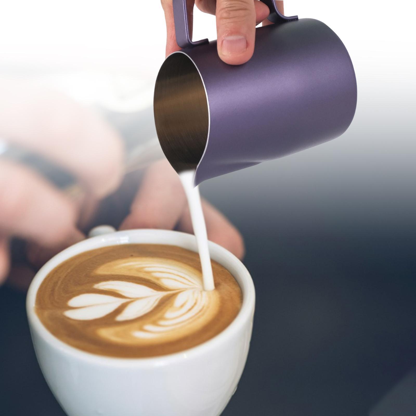 Coffee Milk Frothing Pitcher Cup for Latte Art Chai Cappuccino
