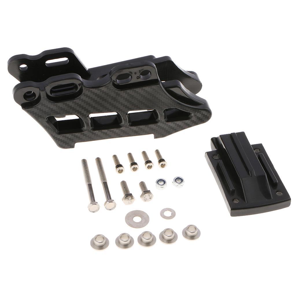 2x Motorbike Rear Chain Guard Sprocket Engine Cover with Mounting Kit for