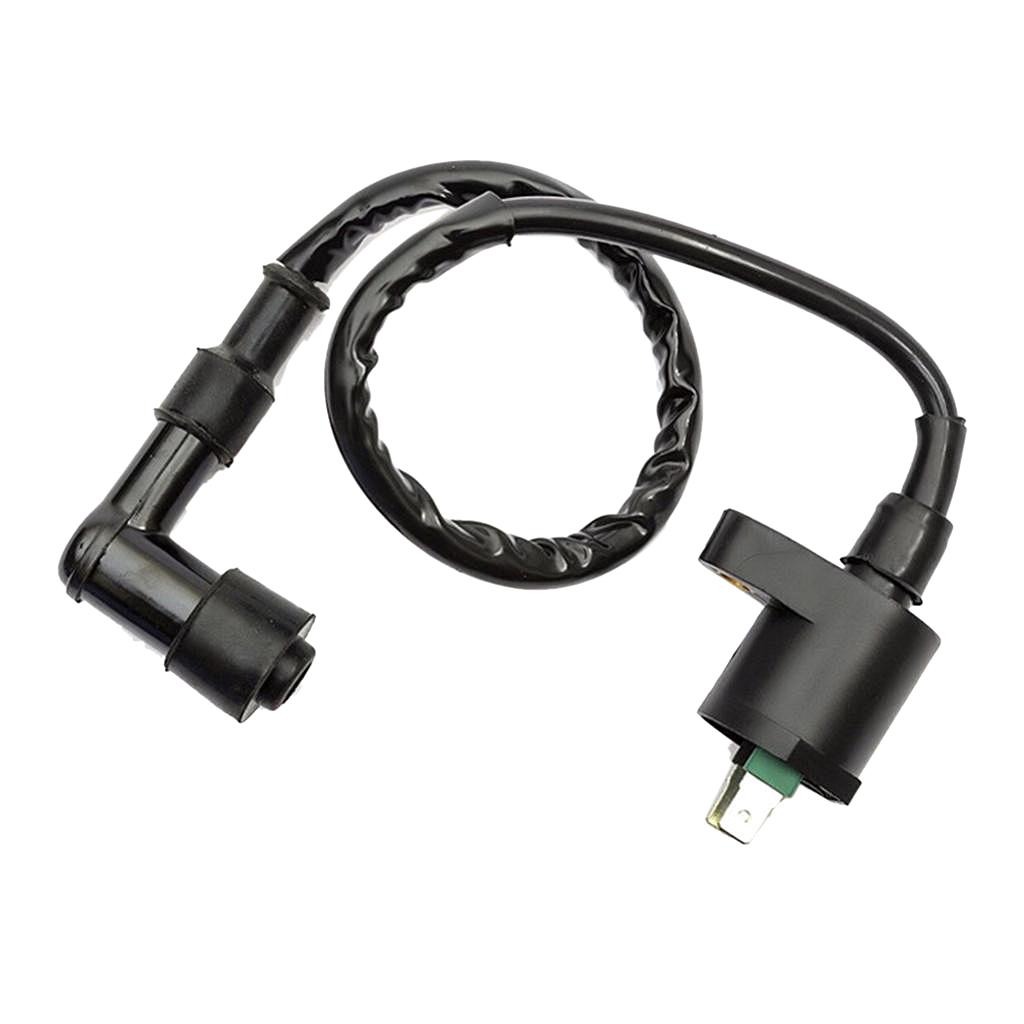 Motorcycle High Performance Ignition Coil for Honda TRX300 - Black