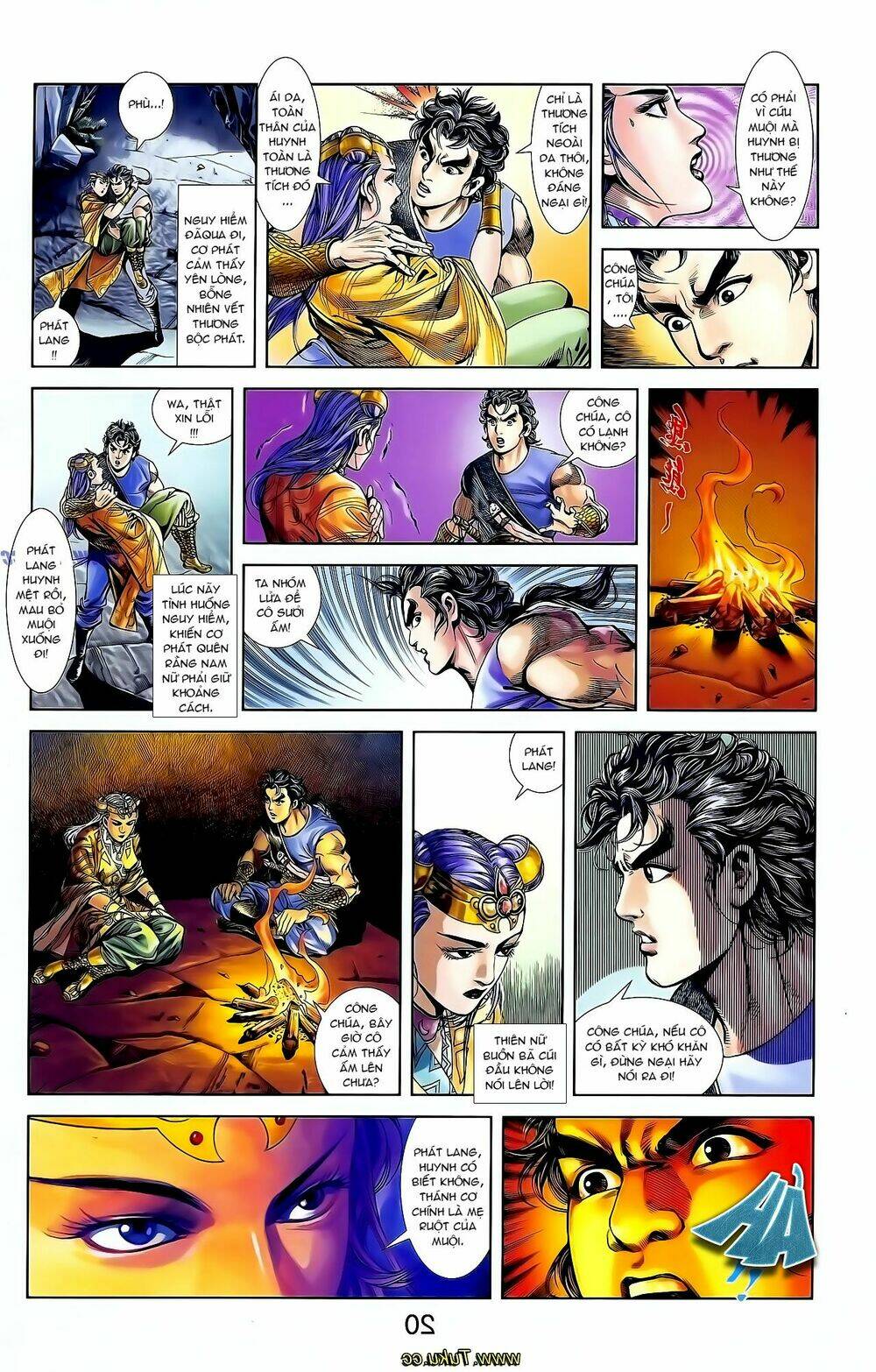 thiên tử truyền kỳ 1 - cơ phát khai chu bản chapter 129 17