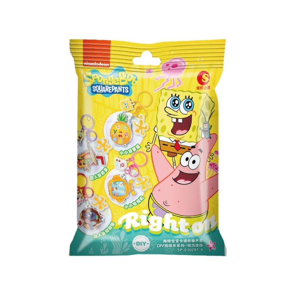 Other Girl Brands TúI Mù Móc Khóa Sponge Bob Sp-030291-4 - GIAO HÀNG NGẪU NHIÊN