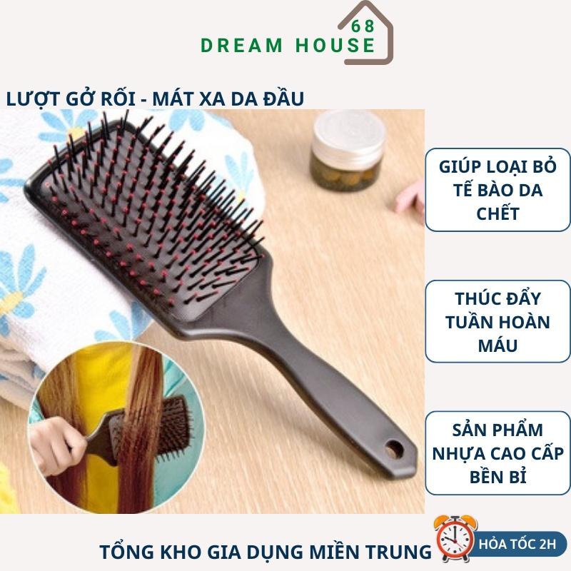Lược Gỡ Rối, Mát Xa Đầu Tiện Dụng Siêu Xịn
