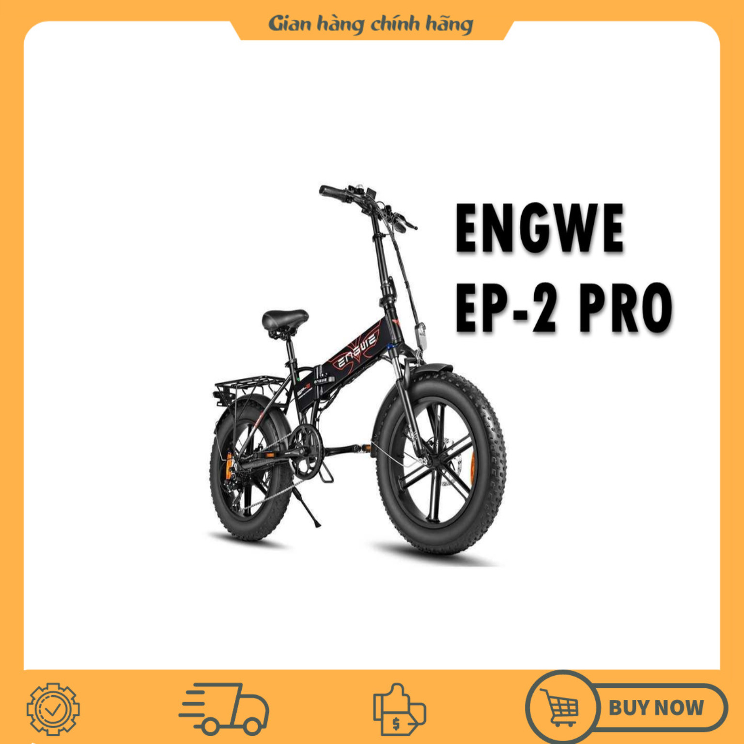 Xe đạp điện trợ lực Engwe EP-2 PRO- Gấp gọn