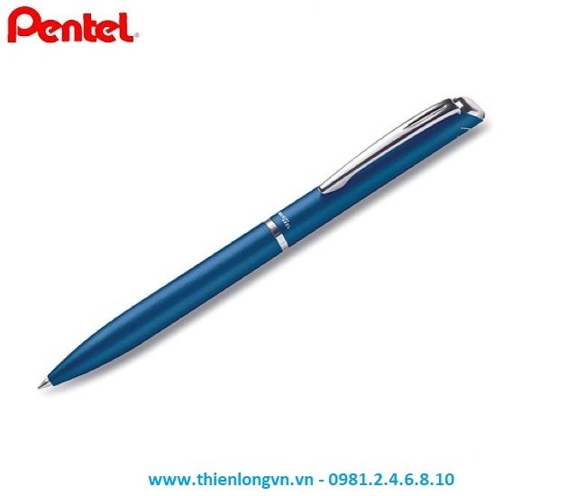 Bút ký cao cấp Pentel Energel - BL2007S thân màu xanh nhạt