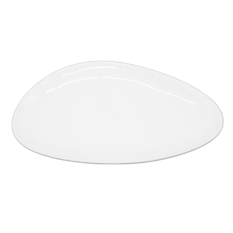 DĨA SỨ Q'TESSENCE HÌNH TRỨNG 33CM