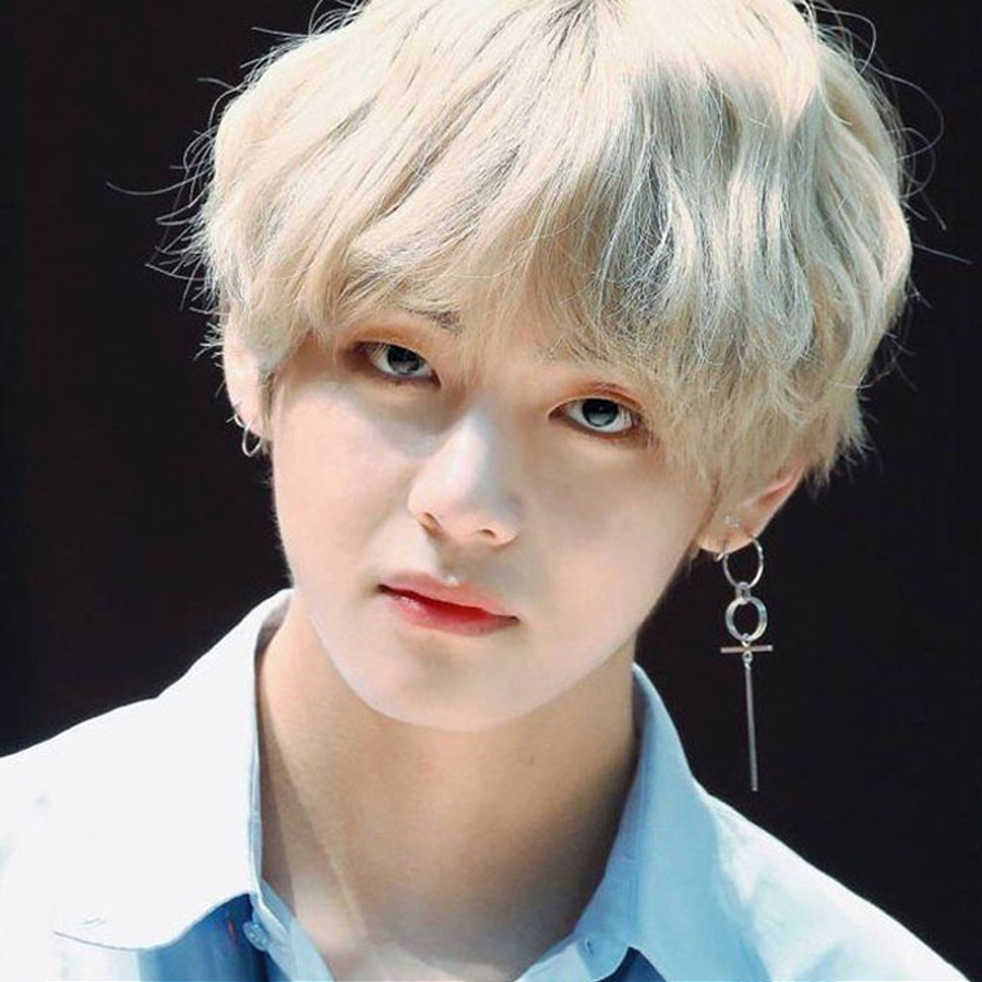 Bông tai chữ thập BTS V Kim Tae-hyung 1 đôi