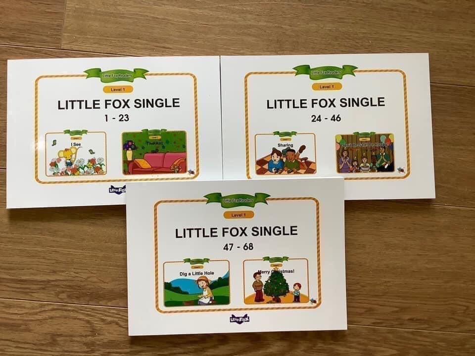 Trọn bộ little fox level 1 -tặng link mp3 và  video