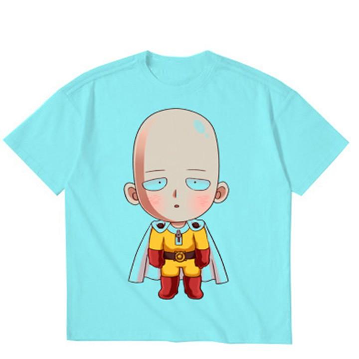 Áo thun bé trai form rộng in hình SAITAMA - ATBT22