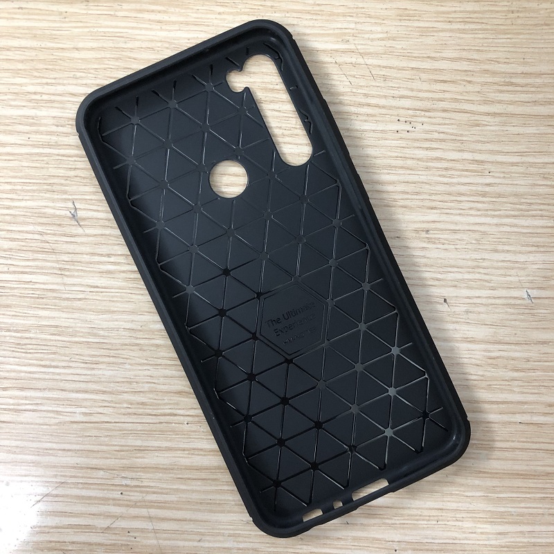 Ốp lưng silicon dẻo giả da Auto Focus cao cấp dành cho Xiaomi Redmi Note 8 - Hàng chính hãng