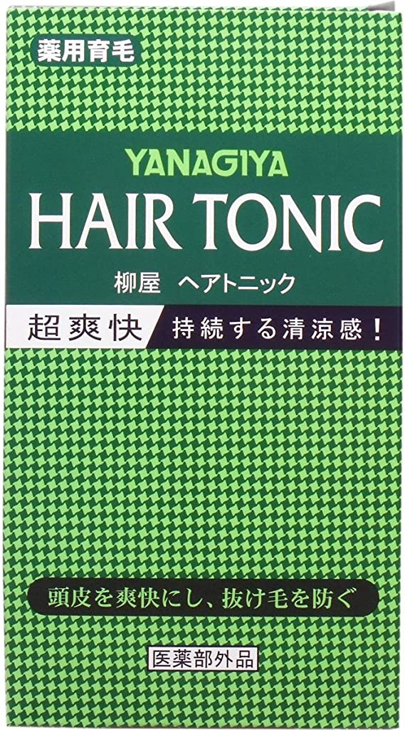 Sản phẩm dưỡng tóc Yanagiya Hair Tonic (Medium) - Bạc Hà