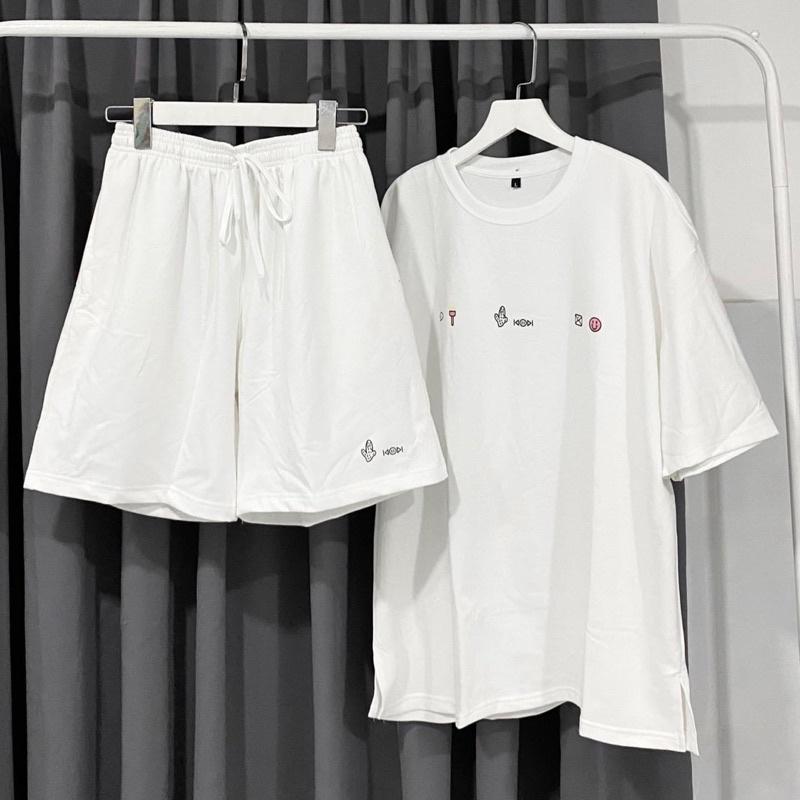Bộ Quần Áo Hoạ Tiết Icon Cute Hot Trend ulzzang unisex