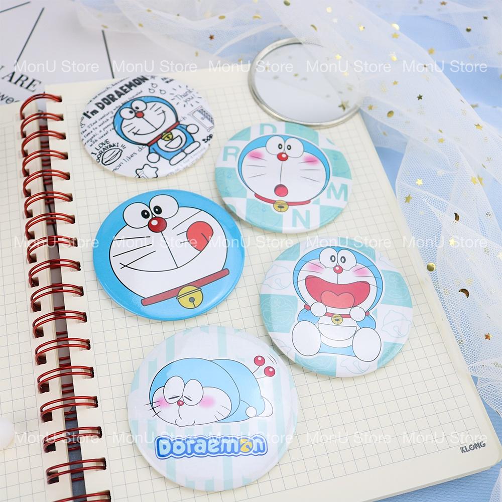 Gương mini bỏ túi DORAEMON DOREMON 7cm dễ thương cute MON0006