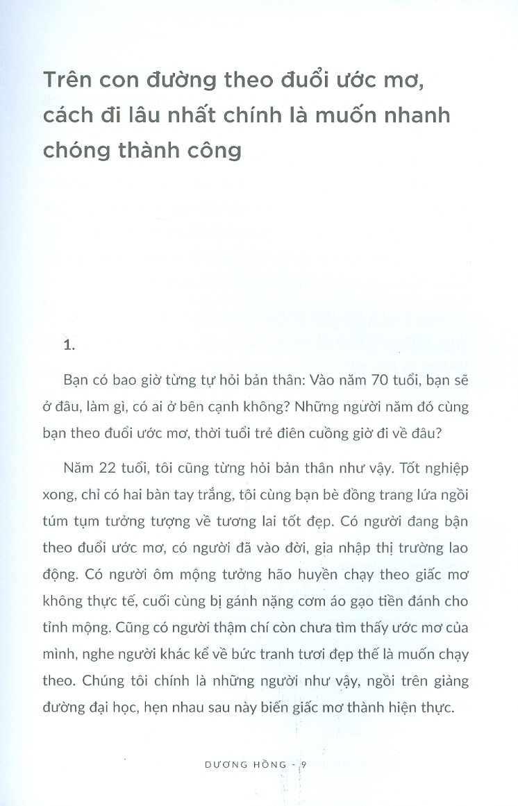 Cuộc Đời Đủ Dài Để Bạn Phải Sống Tốt