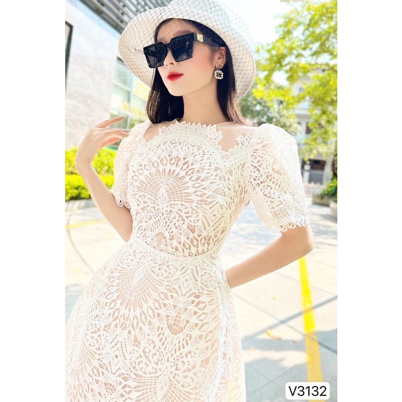 Đầm Ren Thiết Kế Eli Dress 2 dây Chất Liệu Ren Độc Đáo - Váy Ren Thiết Kế Độc Lạ, Trẻ Trung