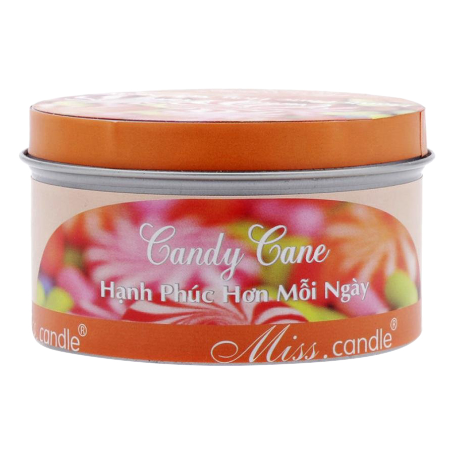 Hộp Nến Tin Thơm Hương Kẹo Ngọt Ngào Miss Candle FtraMart NQM2127 (Cam)