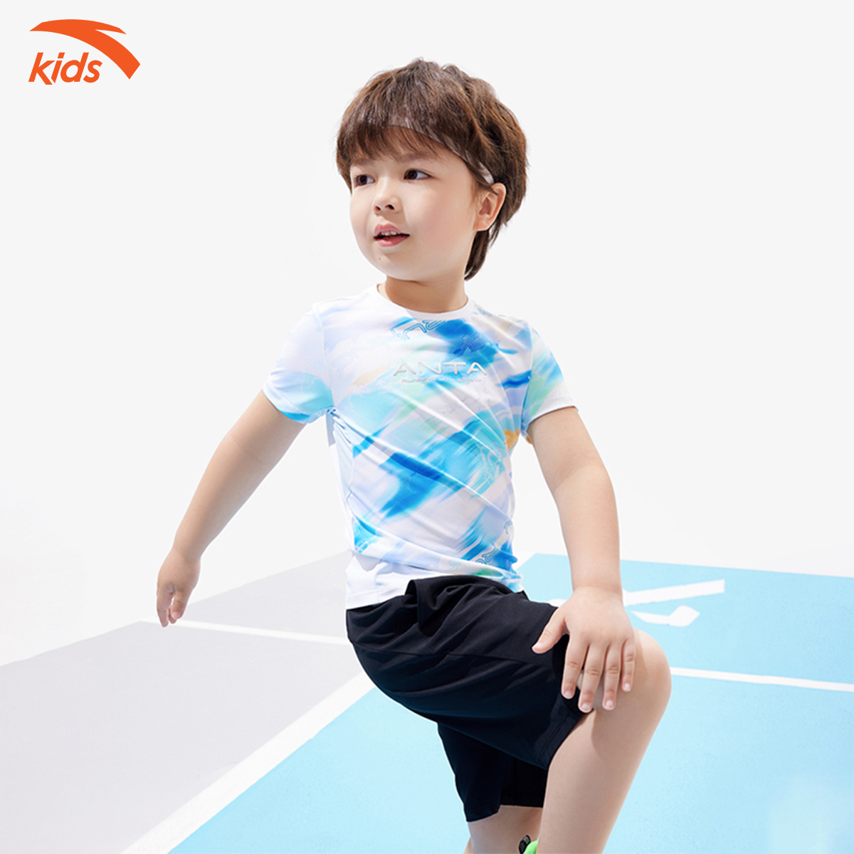 Áo phông thể thao bé trai Anta Kids W352329118