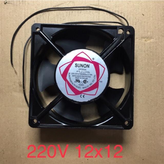 Quạt tản nhiệt 220V -12X12X3,8