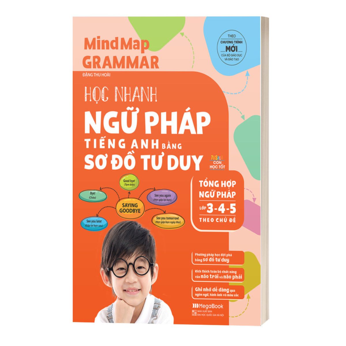 Mindmap Grammar - Học Nhanh Ngữ Pháp Tiếng Anh Bằng Sơ Đồ Tư Duy (Tổng Hợp Ngữ Pháp Lớp 3-4-5 Theo Chủ Đề)