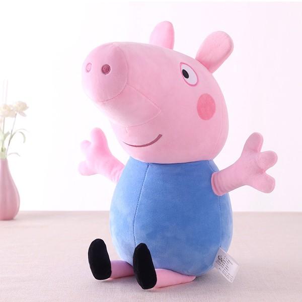 Gấu Bông Heo Peppa Pig 45cm Cute, Thú Nhồi Bông Đồ Chơi An Toàn Cho Bé, Gấu Bông- Qùa Tặng VIPU