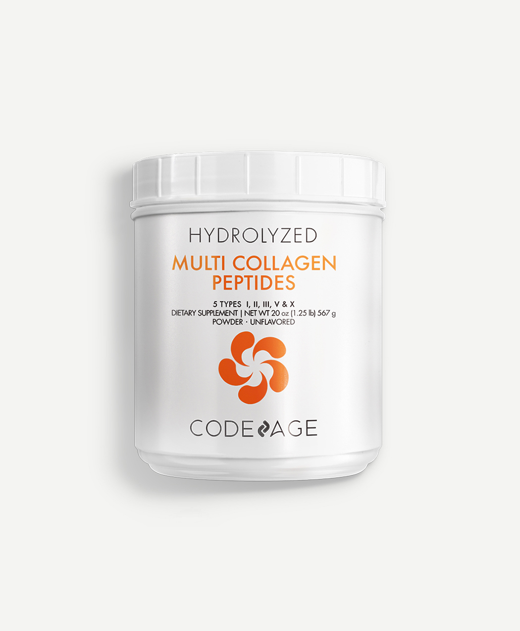 Bột Collagen Tổng Hợp Giúp Trẻ Hóa Da CodeAge Hydrolyzed Multi Protein Powder 567g