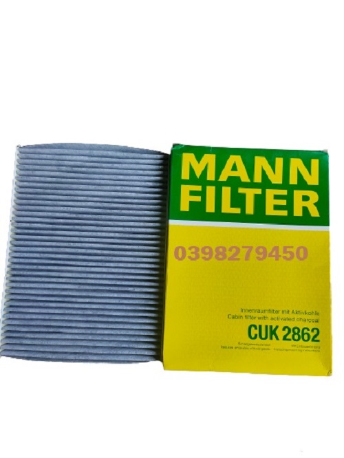 LỌC GIÓ ĐIỀU HÒA MANN FILTER CHO VM GROUP CUK2862 (MÃ: 1J0 819 644; 1J0 819 644 A; JZW 819 653)