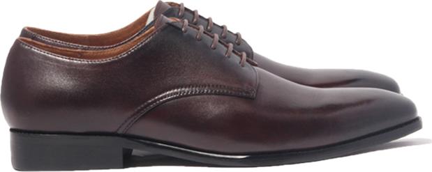 Giày Tây Nam Công Sở Banuli Da Bê Italian Dây Buộc Cap Toe Derby H1CD1 (Da Veg Itali Mềm Dẻo, Đế Siêu nhẹ, Bảo Hành Trọn Đời)