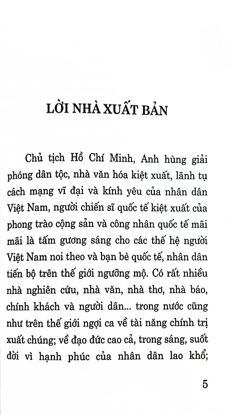 Hồ Chí Minh - Vĩ đại một con người