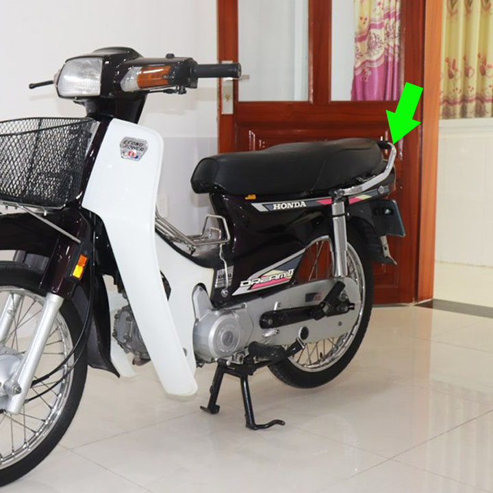 Ốp cảng sau dành cho xe Dream II - chất liệu cao cấp siêu chắc chắn - TKA-8507
