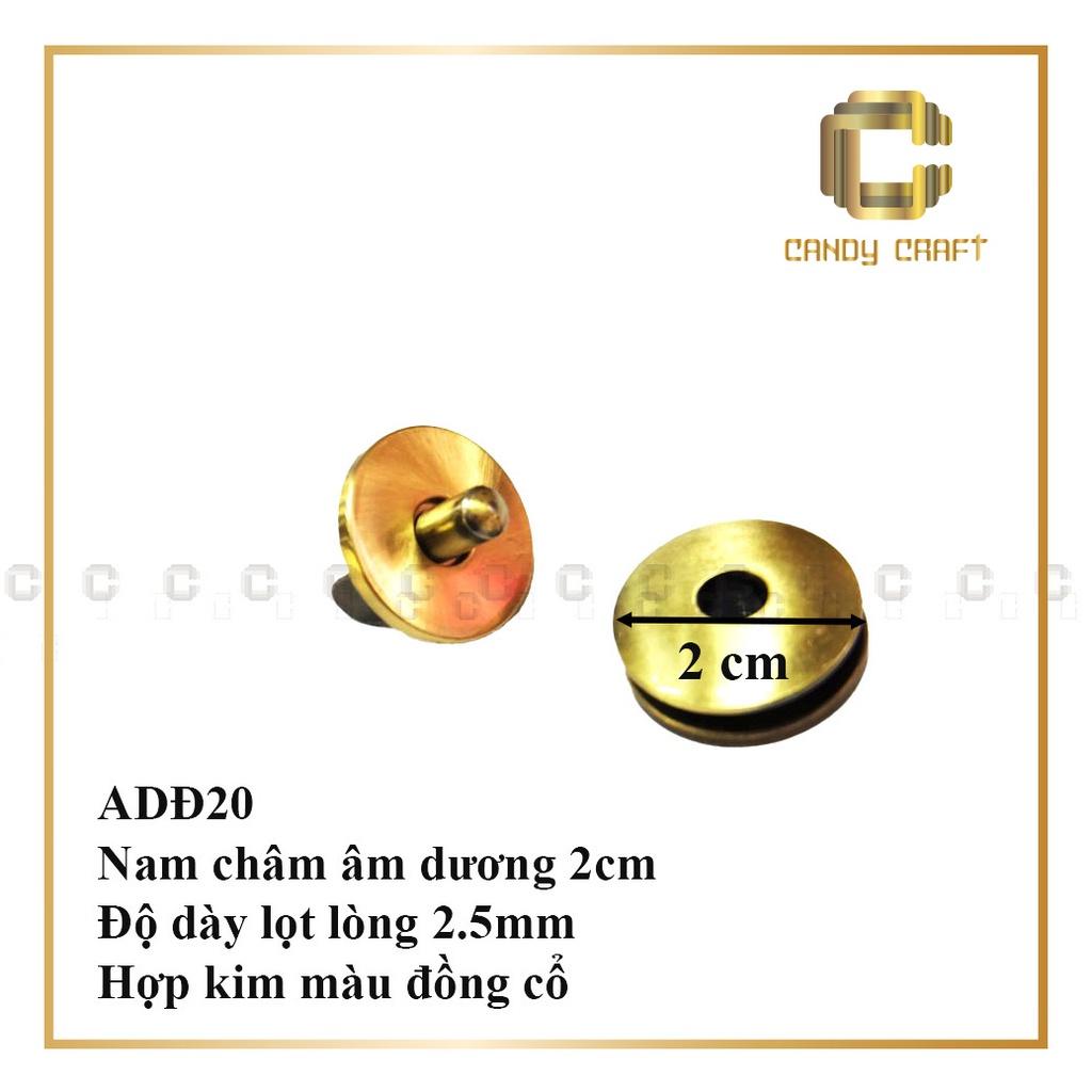 Nam châm âm dương 2cm