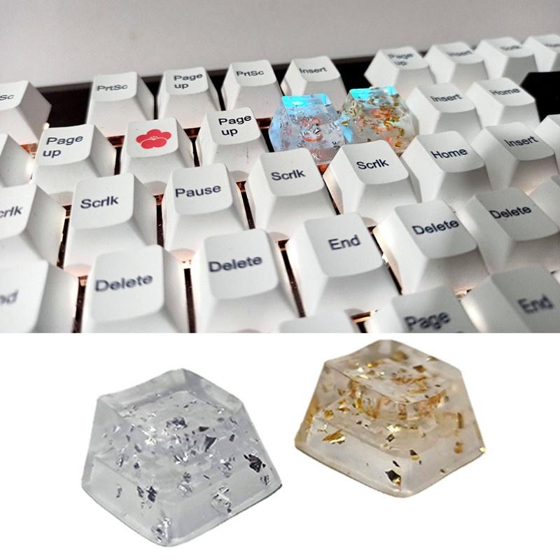 HSV Resin Backlit Mechanical Keyboard Keycap Cherry Profile R4 Translucent Key Cap