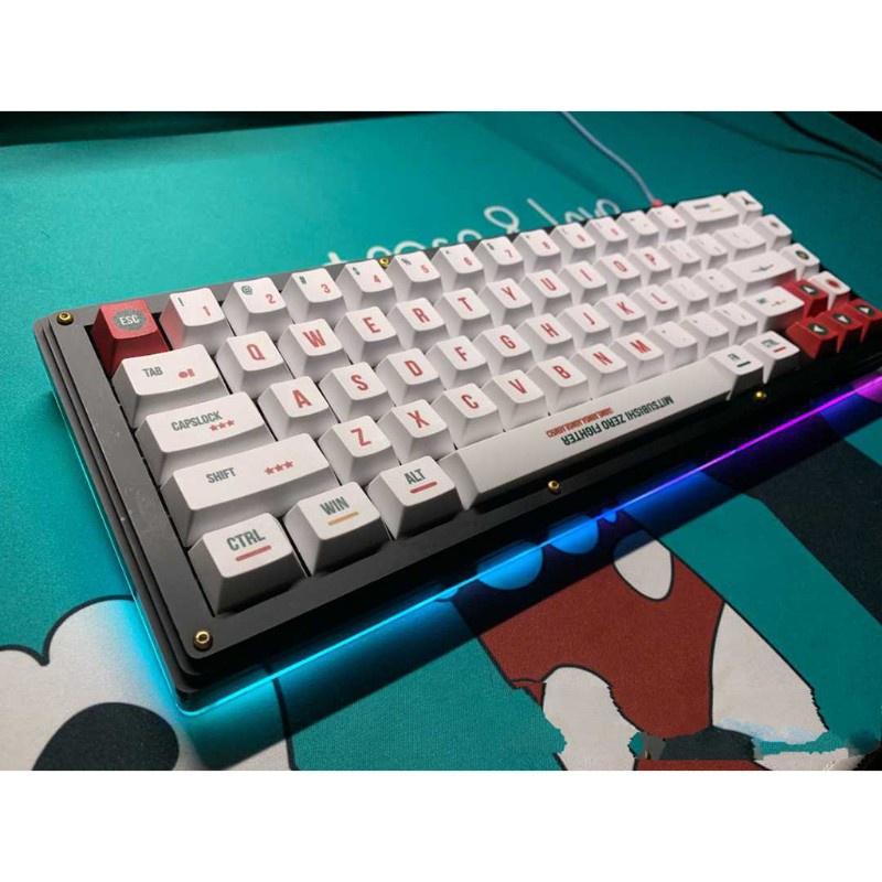 HSV Keycap Dye Sublimation Cherry Profile Mechanical Keyboard PBT Keycap 123Keys/Set