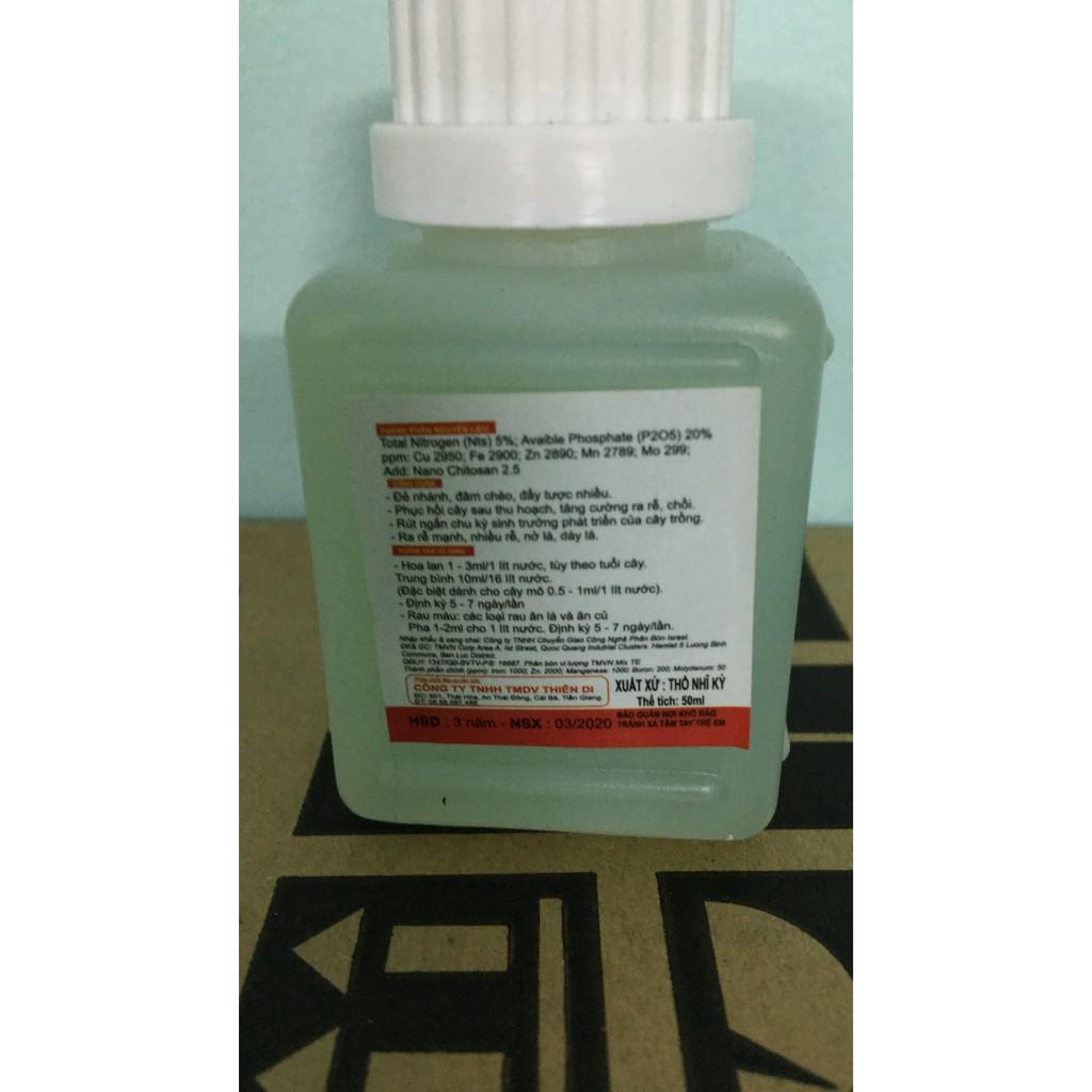 Chế phẩm ORCHID ONE vọt đọt ra chồi mạnh ra rễ nở lá dày lá lọ 50ml