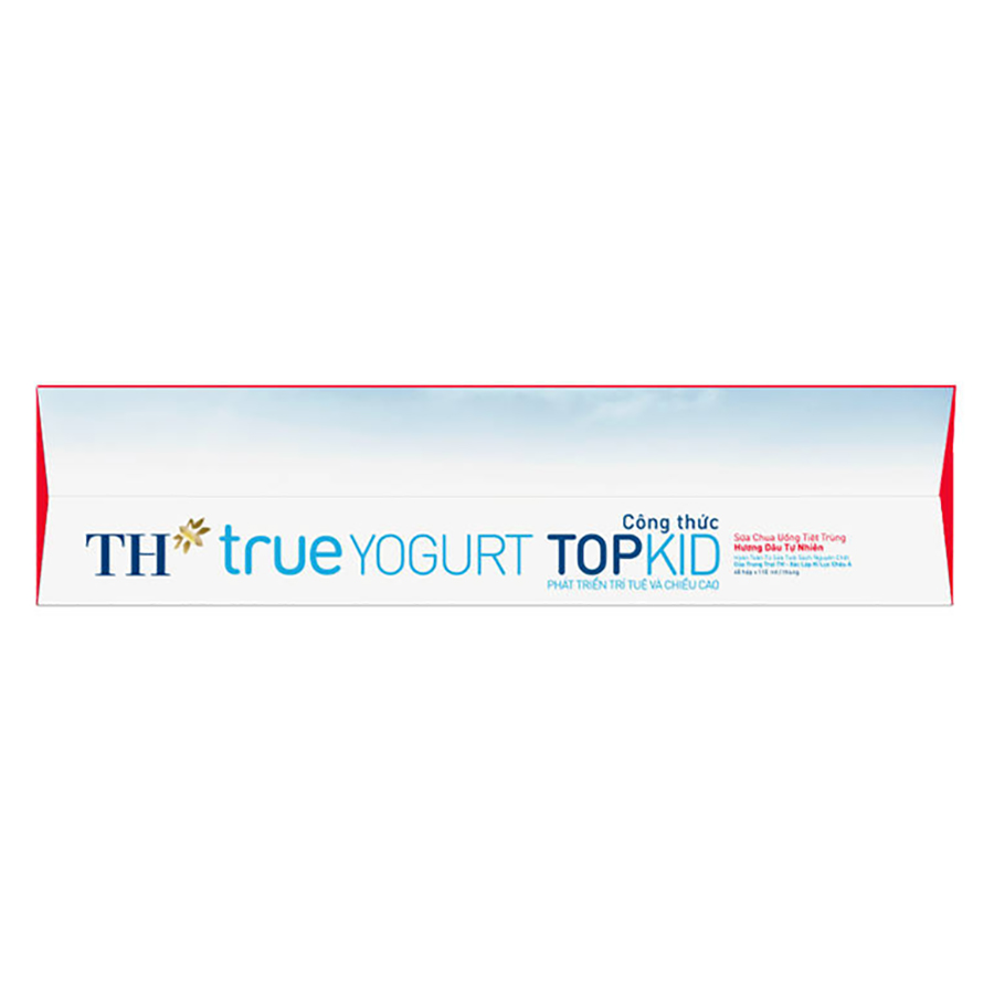 Thùng Sữa Chua Uống Tiệt Trùng Topkid Dâu TH True Milk (110ml x 48 Hộp)