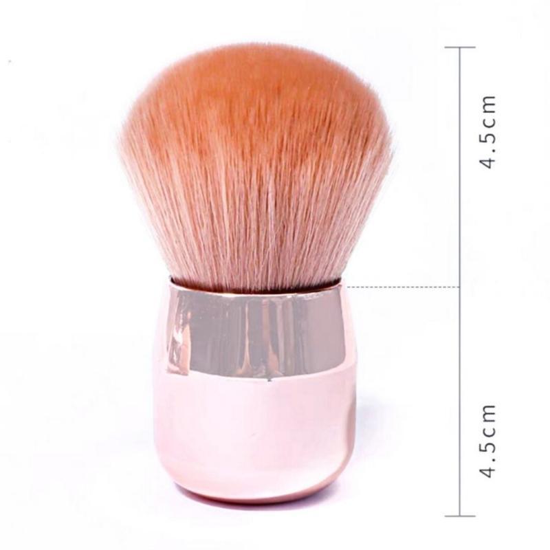 Cọ Phủi Bụi Móng Tay Lông Mềm Cán Ngắn Màu Hồng Cho Tiệm Nail