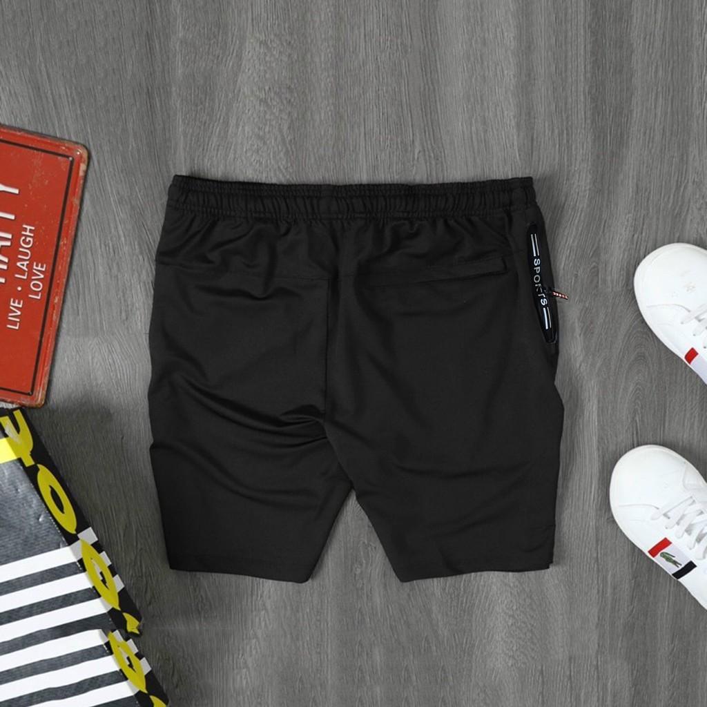 Quần đùi, quần short thể thao nam, vải thun lạnh co giãn 4 chiều