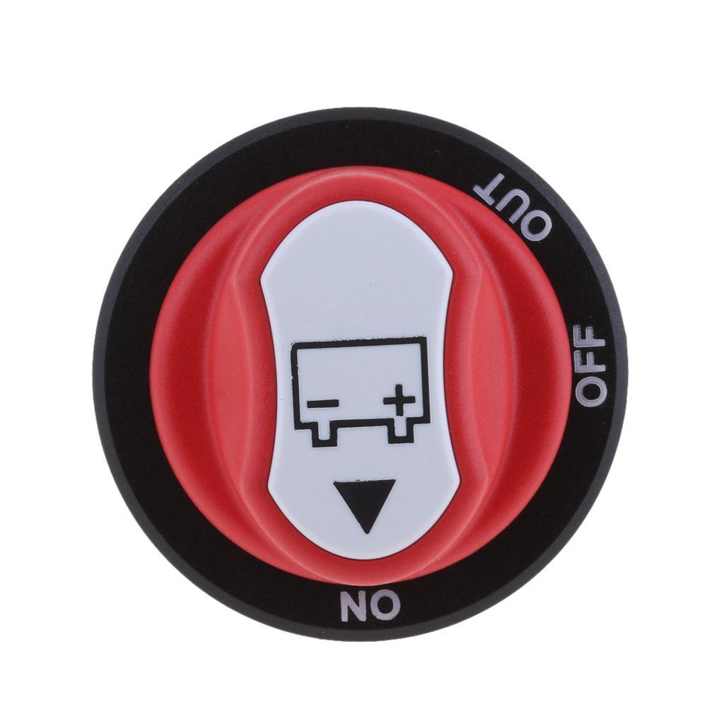 2pcs Battery Power Cut Off Switch Isolator for Marine Boat Car Vehicle 50A