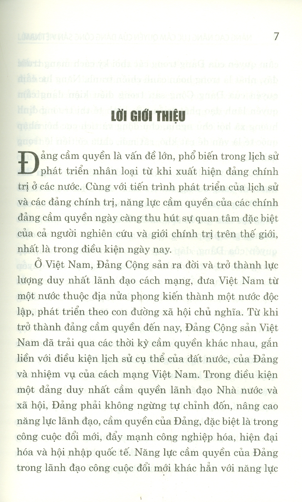 NÂNG CAO NĂNG LỰC CẦM QUYỀN CỦA ĐẢNG CỘNG SẢN VIỆT NAM ĐÁP ỨNG YÊU CẦU TÌNH HÌNH MỚI – Trần Thị Minh và Nguyễn Thị Tố Uyên – NXB Chính trị Quốc gia Sự thật