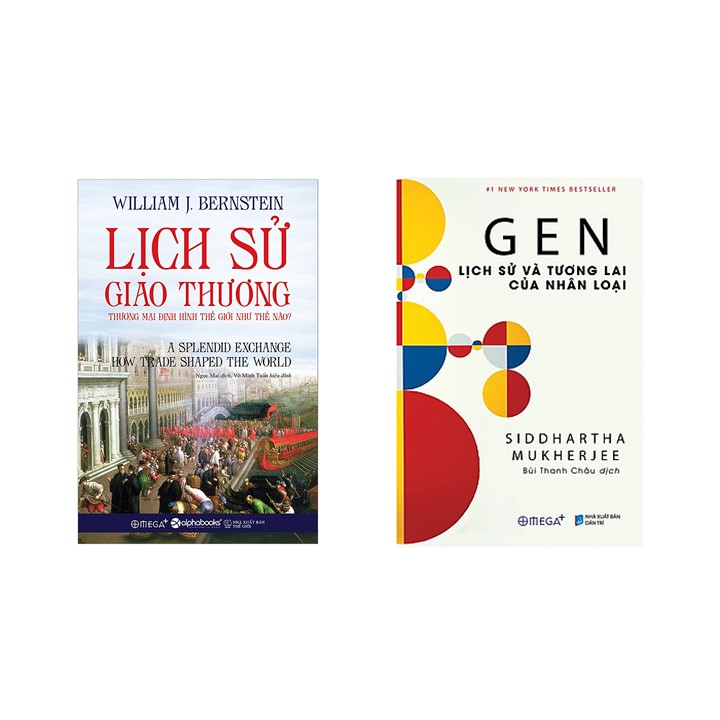 Combo Sách Lịch Sử Hay: Gen Lịch Sử Và Tương Lai Của Nhân Loại + Lịch Sử Giao Thương