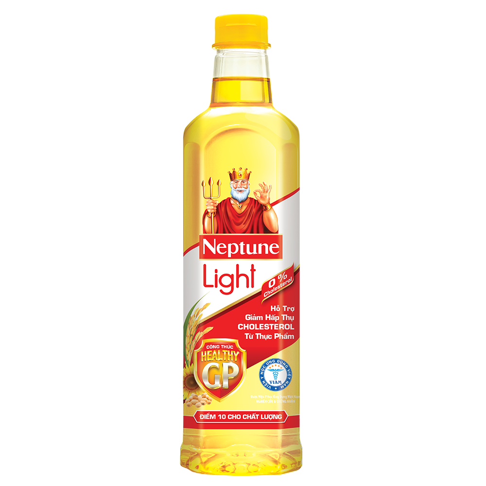 Dầu Ăn Thượng Hạng Nhãn Hiệu Neptune Light 1L/2L/5L