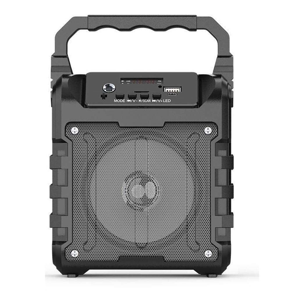 Loa bluetooth không dây 3D loa siêu trầm âm thanh stereo bluetooth loa công suất lớn Color: speaker wired mic