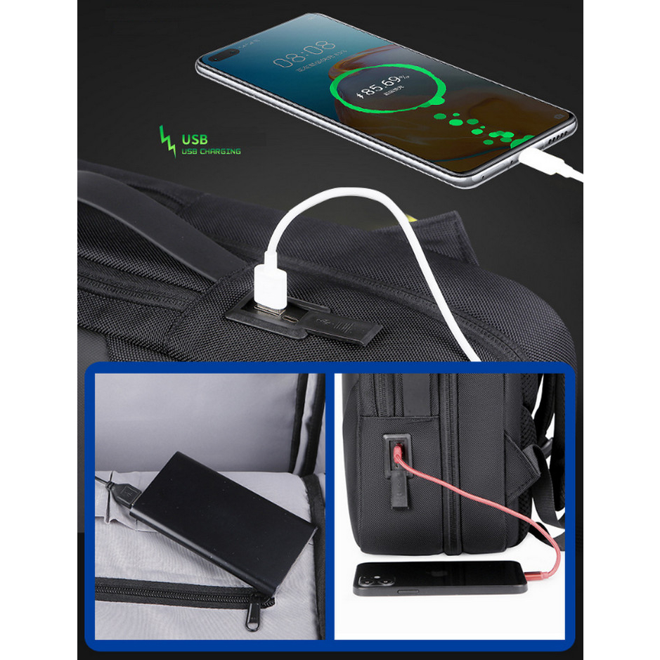 Balo laptop chống sốc doanh nhân MultiPack Smart 4.0 - chống thấm nước chống xước