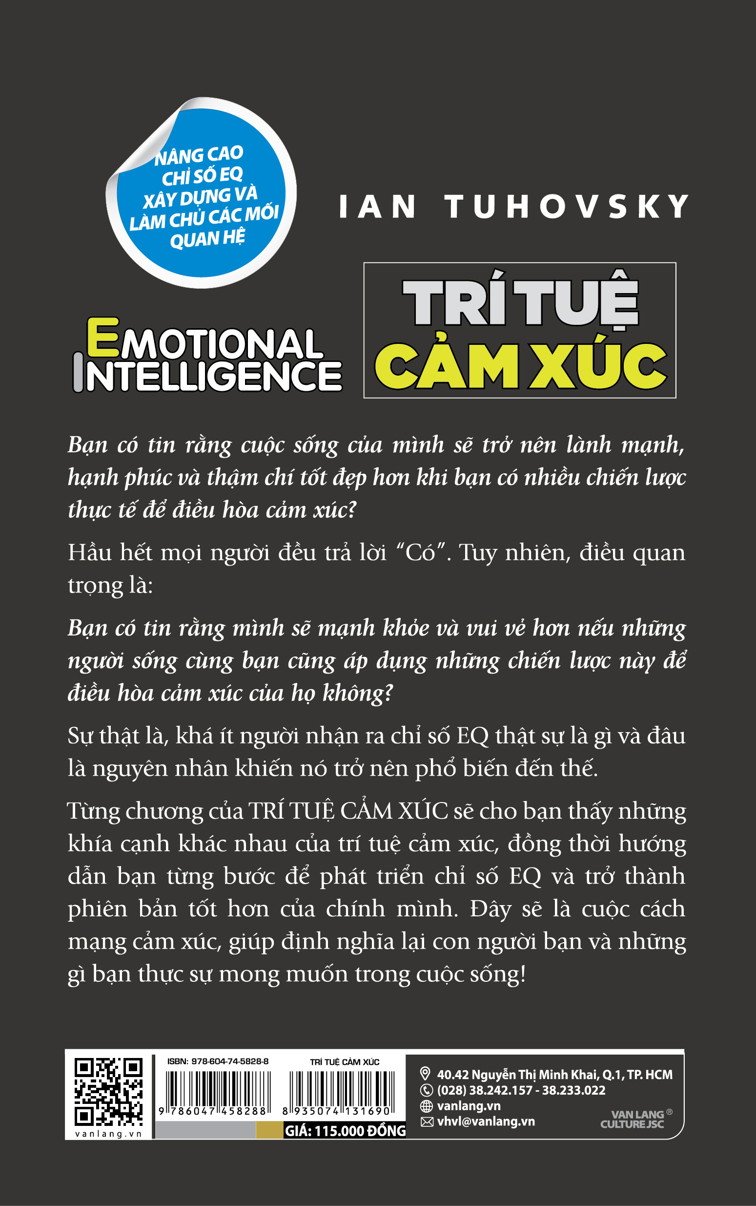 Trí Tuệ Cảm Xúc (Tái bản 2023) - Vanlangbooks