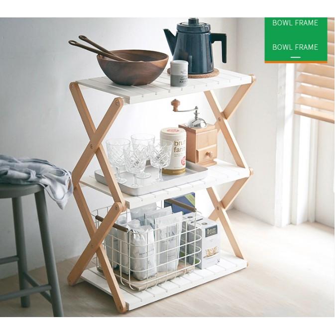 Kệ lắp ghép giá sách gỗ keo nhập khẩu cao cấp - Kệ chữ Z đa tầng trang trí decor phòng size to 600x 310x 970 mm