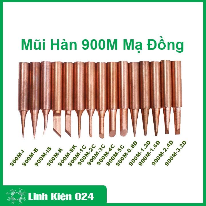 Mũi Hàn Dùng Cho Máy Hàn Hakko Đồng Nguyên Chất 900M