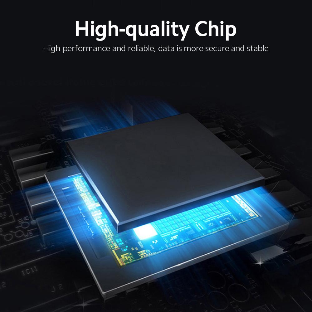 Hard Disk Case HDD/SSD Enclosure USB3.0 High-speed Transmission Easy Installation Suitable for 2.5 inch SATA HDD/SSD
