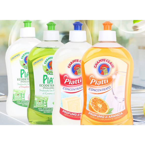 Nước rửa chén bát ChanteClair thành phần hữu cơ siêu sạch Italy 500ml