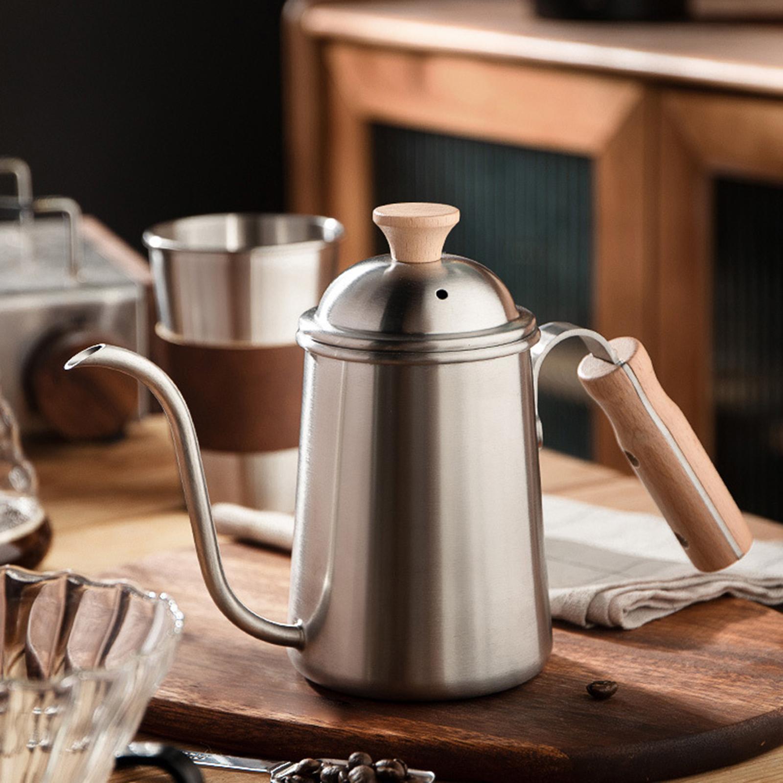 Pour Over Gooseneck Tea Pot Coffee Maker Kettle Long Narrow Coffee Pot