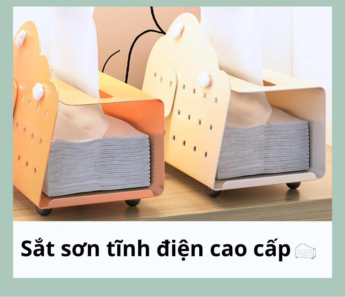 Bảng lỗ Pegboard tích hợp kệ trang điểm, kệ mỹ phẩm Dola Home đặt bàn để được điện thoại, đồ dùng văn phòng phẩm